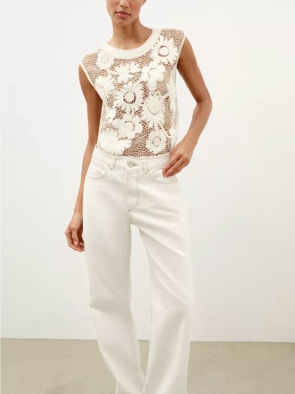 Zara Crochet Top - never worn